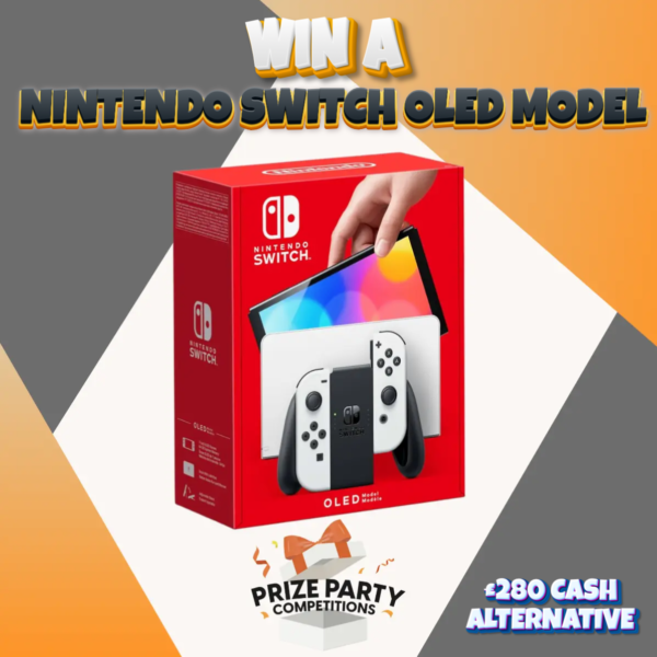 WIN A NINTENDO SWITCH OLED MODEL
