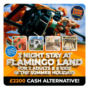 3 NIGHT STAY AT FLAMINGO LAND🦩