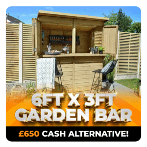 6FT X 3FT GARDEN BAR