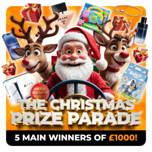 THE CHRISTMAS PRIZE PARADE!🎁🎅🏼