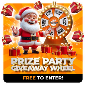 PRIZE PARTY GIVEAWAY WHEEL - WEEK 2🎅🏼❤️
