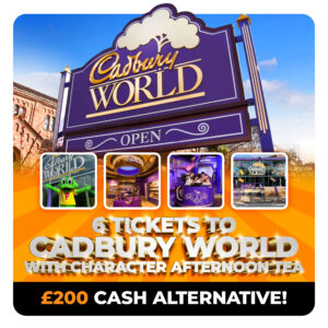 CADBURY'S WORLD WITH CHARACTER AFTERNOON TEA🍫💜