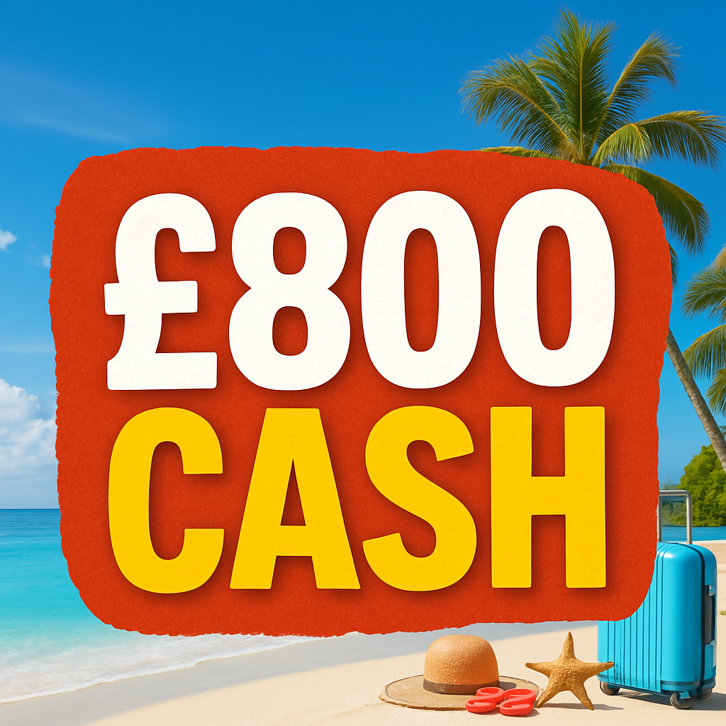 £800 CASH🏝️