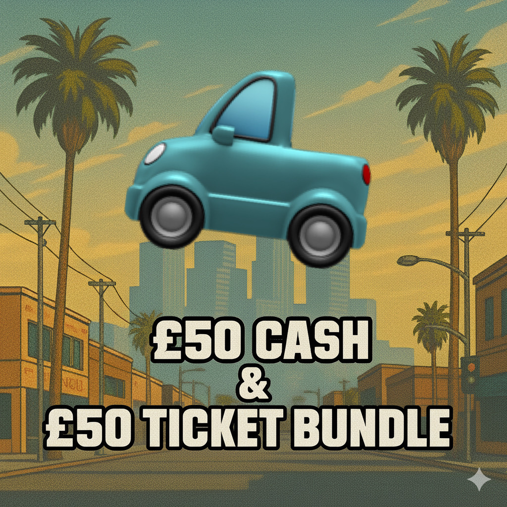 🛻£50 CASH & £50 TICKET BUNDLE🛻