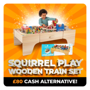 100 PIECE WOODEN TRAIN SET🚂