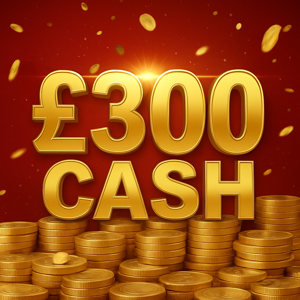 🥳 £300 CASH 🥳