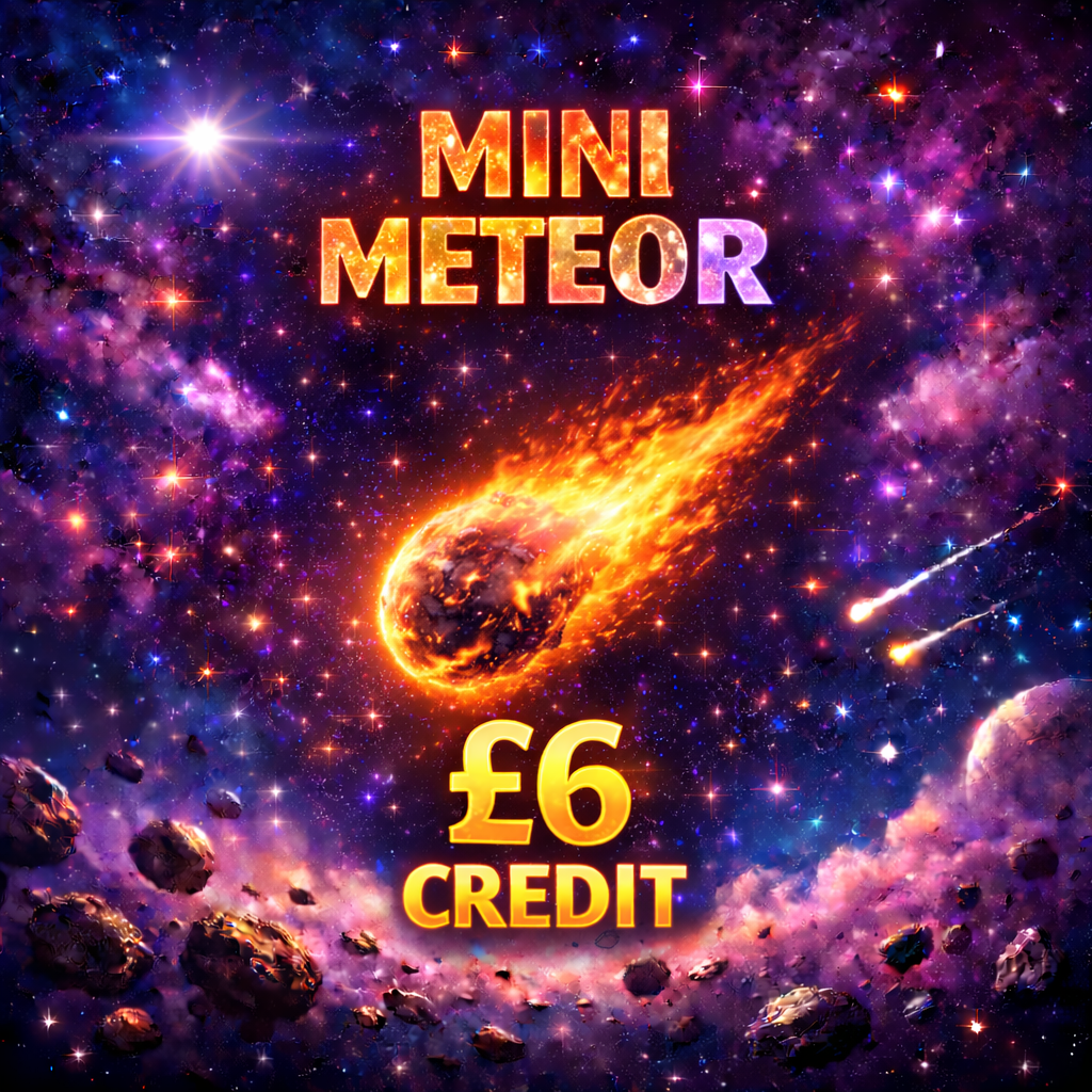 ☄️ MINI METEOR - £6 CREDIT ☄️