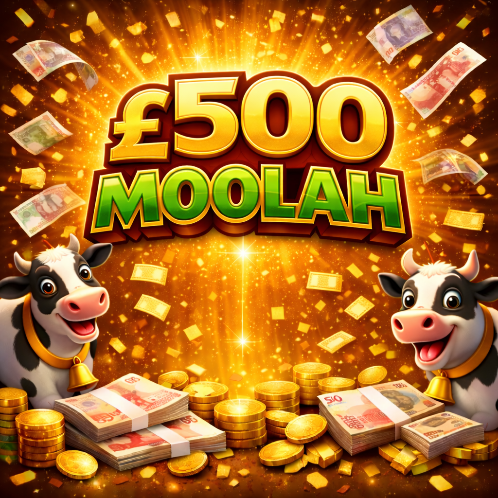 🐮 £500 MOOLAH 🐮