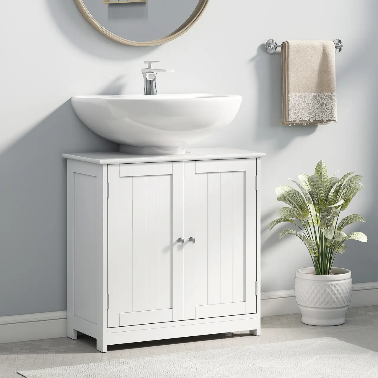 UNDER SINK BATHROOM STORAGE CABINET OR £45 🛁