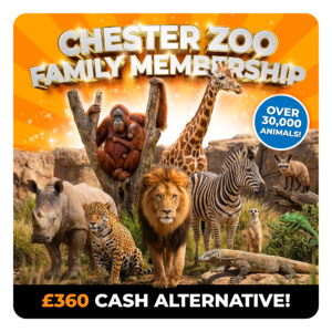 CHESTER ZOO FAMILY MEMBERSHIP 🐒