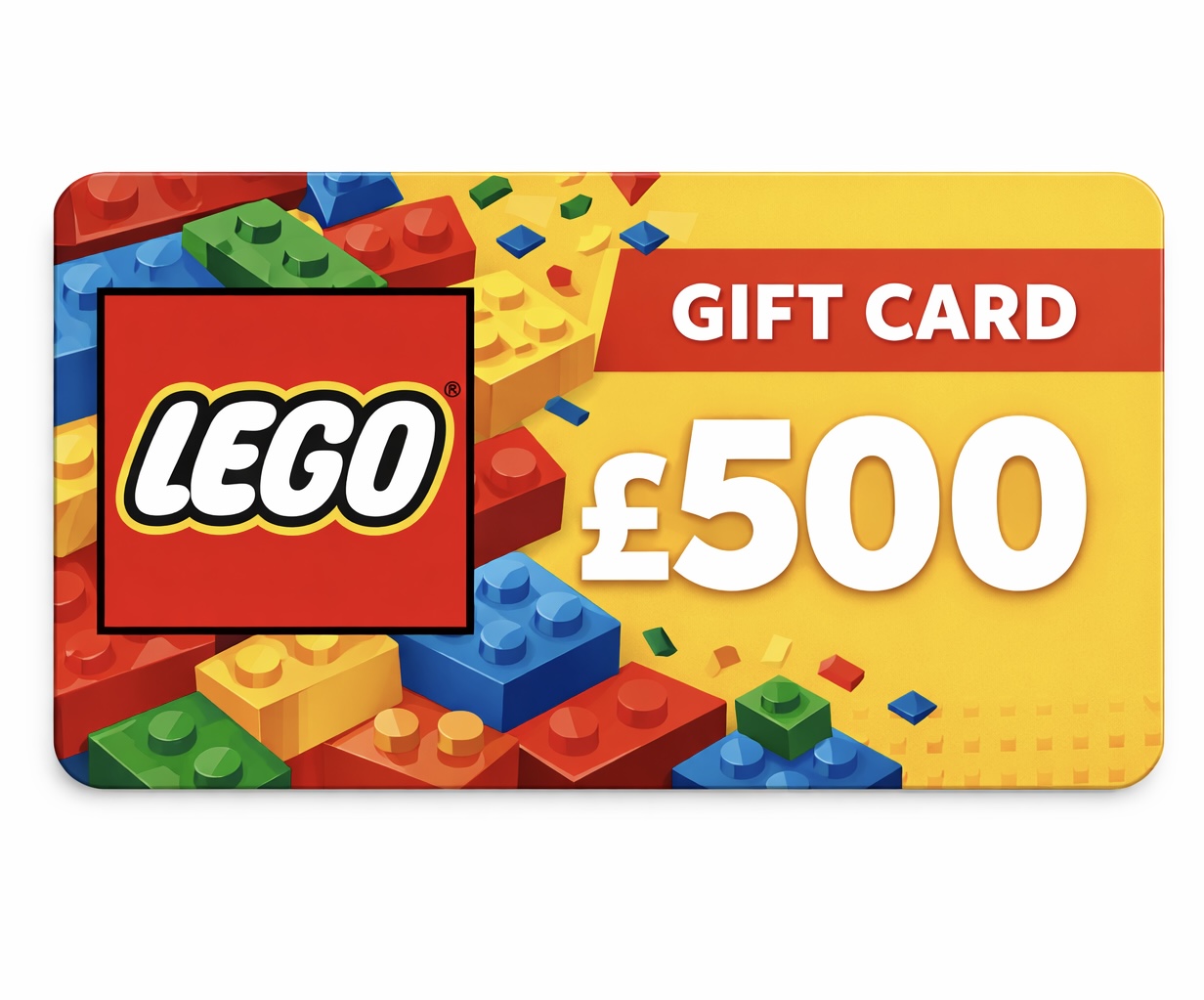 £500 LEGO GIFT CARD OR £500 CASH 🧱