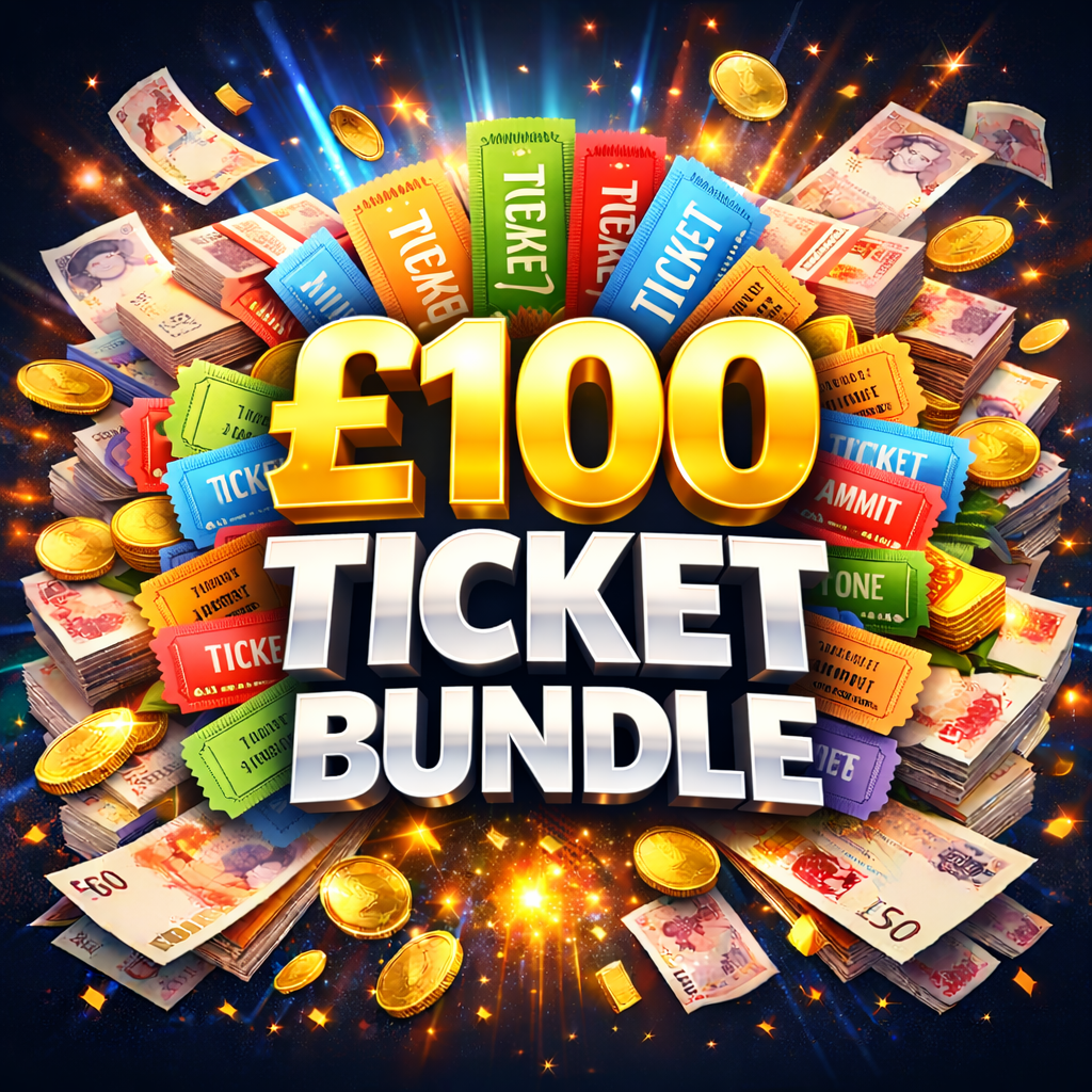 🤞🏼 £100 TICKET BUNDLE 🤞🏼