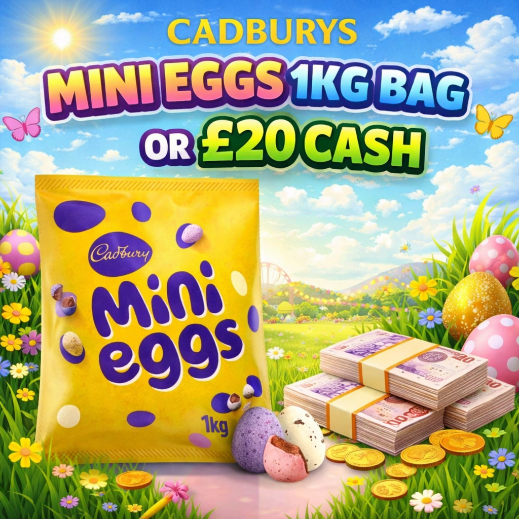 CADBURY MINI EGGS 1KG BAG OR £20 CASH 🥚🍫