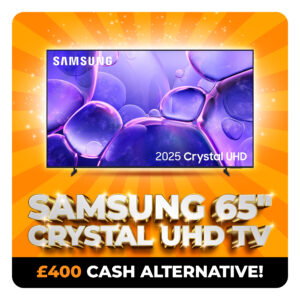 SAMSUNG 65" CRYSTAL UHD TV 📺
