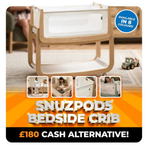 SNUZPOD5 BEDSIDE CRIB 👶🏼