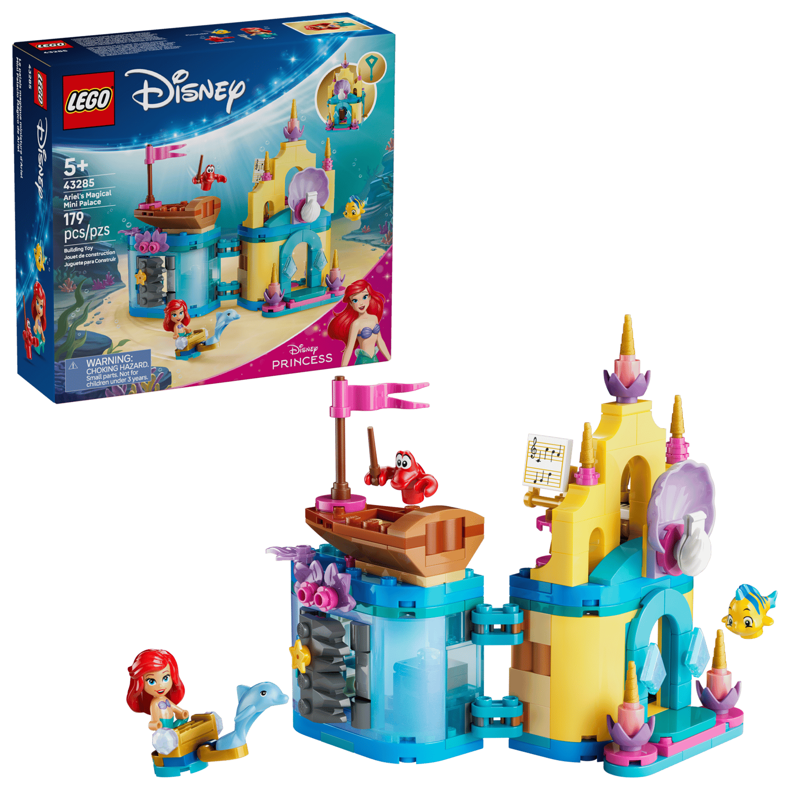 LEGO DISNEY - ARIEL’S MAGICAL MINI PALACE OR £20 CASH 🧜🏼‍♀️