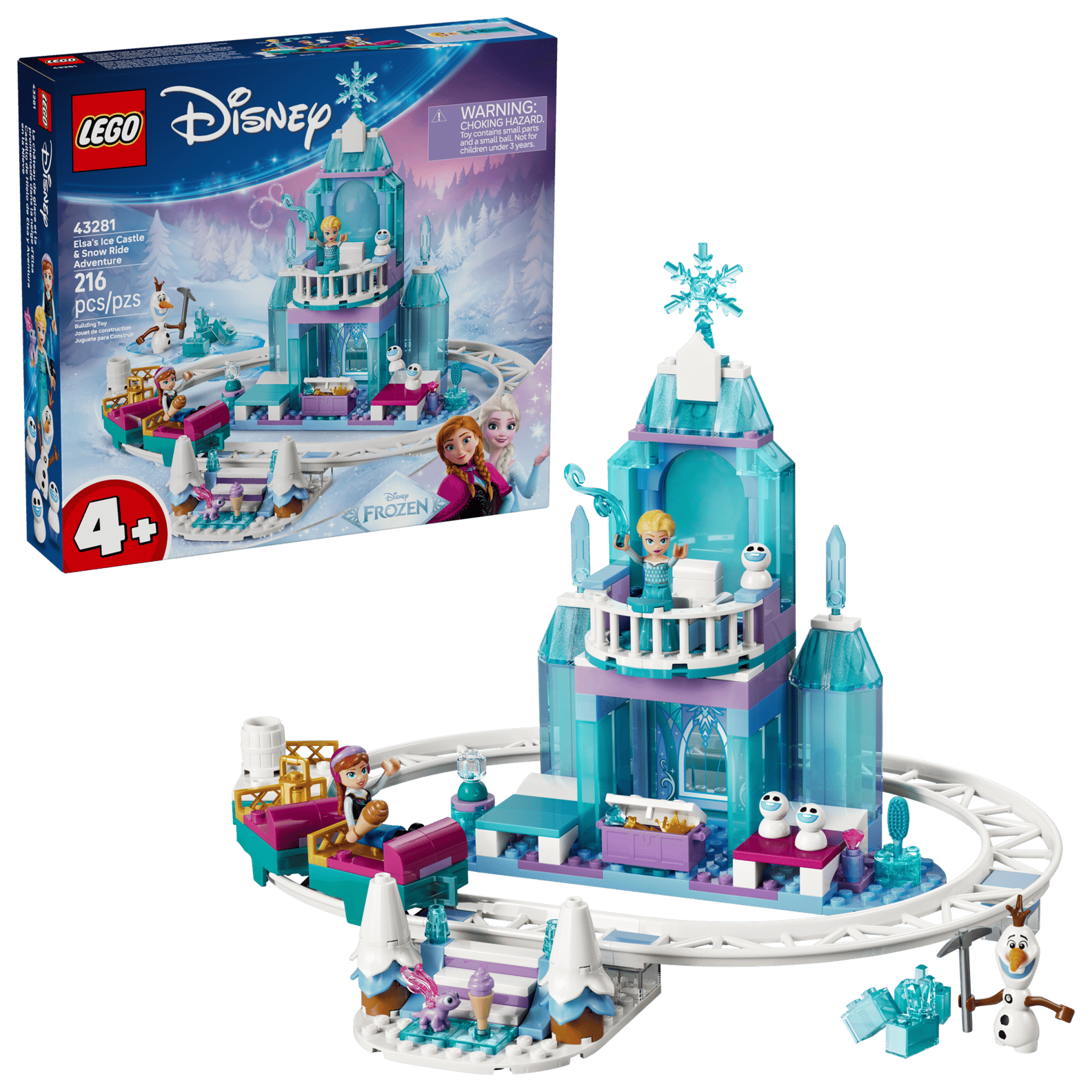 LEGO DISNEY - ELSA’S ICE CASTLE & SNOW RIDE ADVENTURE OR £45 CASH ☃️