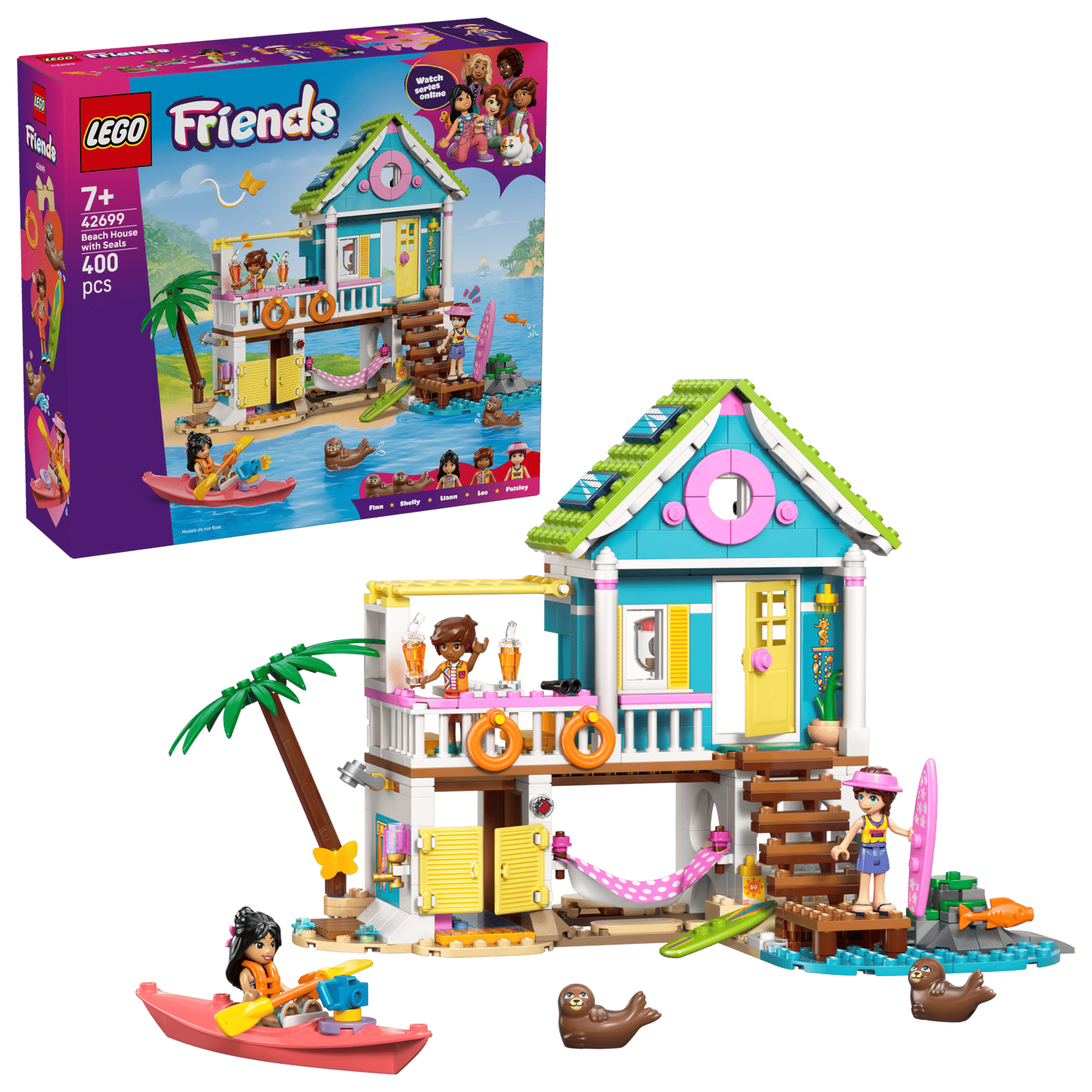 LEGO FRIENDS - BEACH HOUSE WITH SEALS OR £45 CASH 🏖️