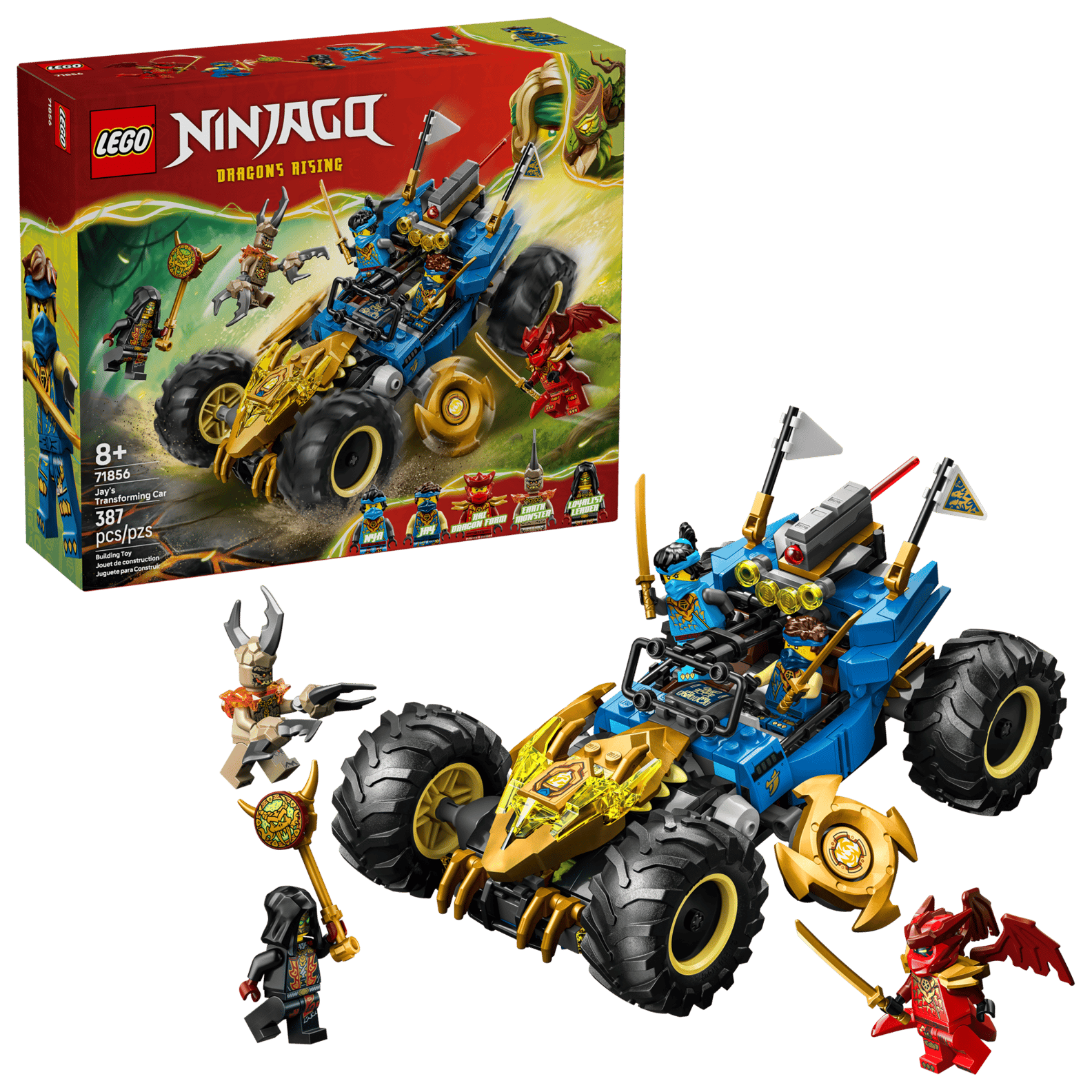 LEGO NINJAGO - JAY’S TRANSFORMING CAR OR £45 CASH 🥷🏼