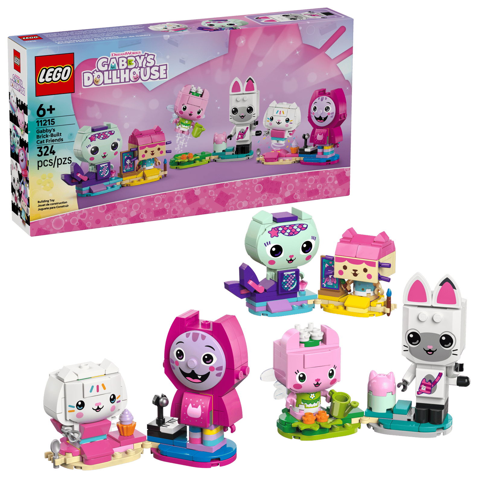 LEGO GABBY'S DOLLHOUSE - GABBY’S CAT FRIENDS OR £45 CASH 🐱