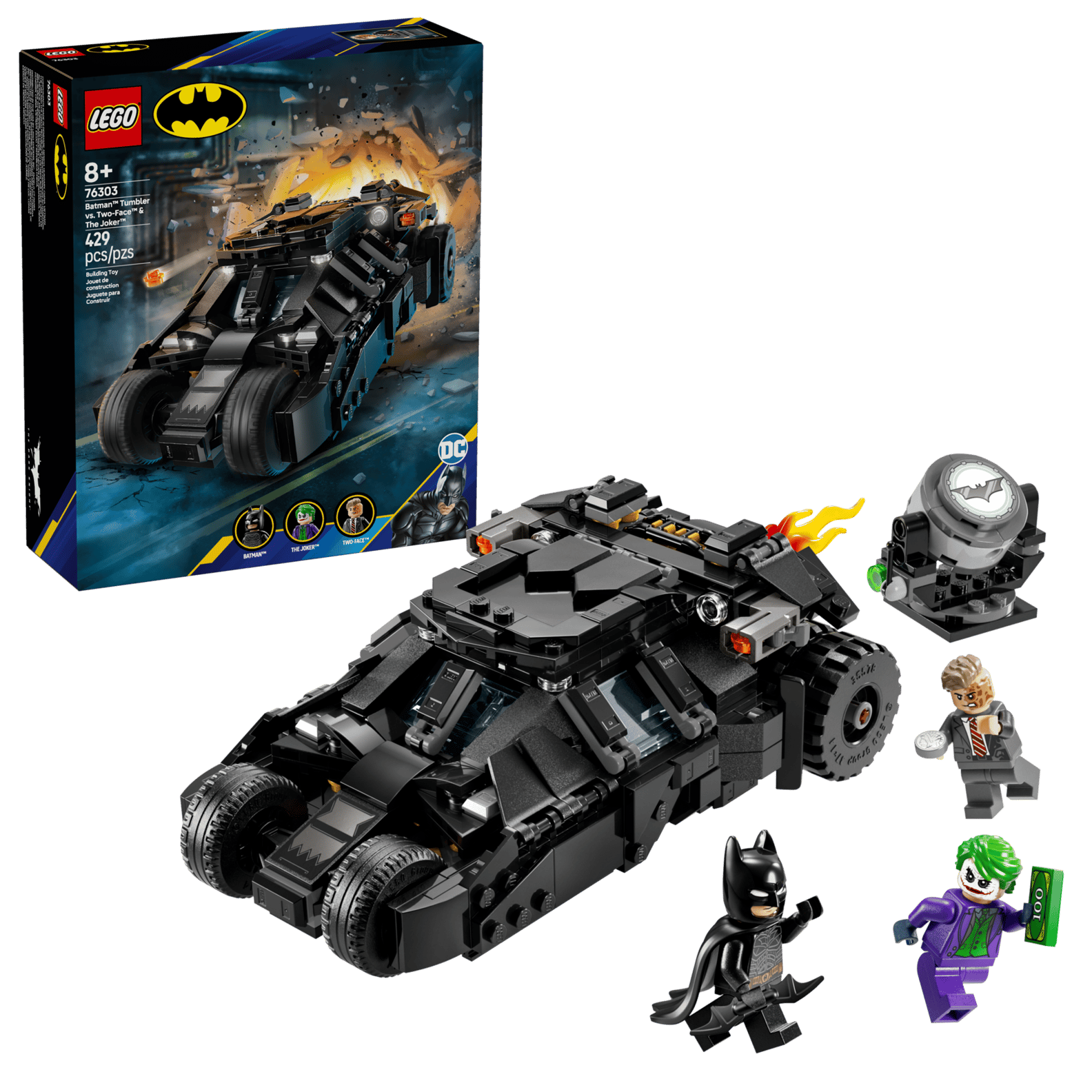 LEGO BATMAN - BATMAN TUMBLER VS TWO-FACE & THE JOKER OR £55 CASH 🦇