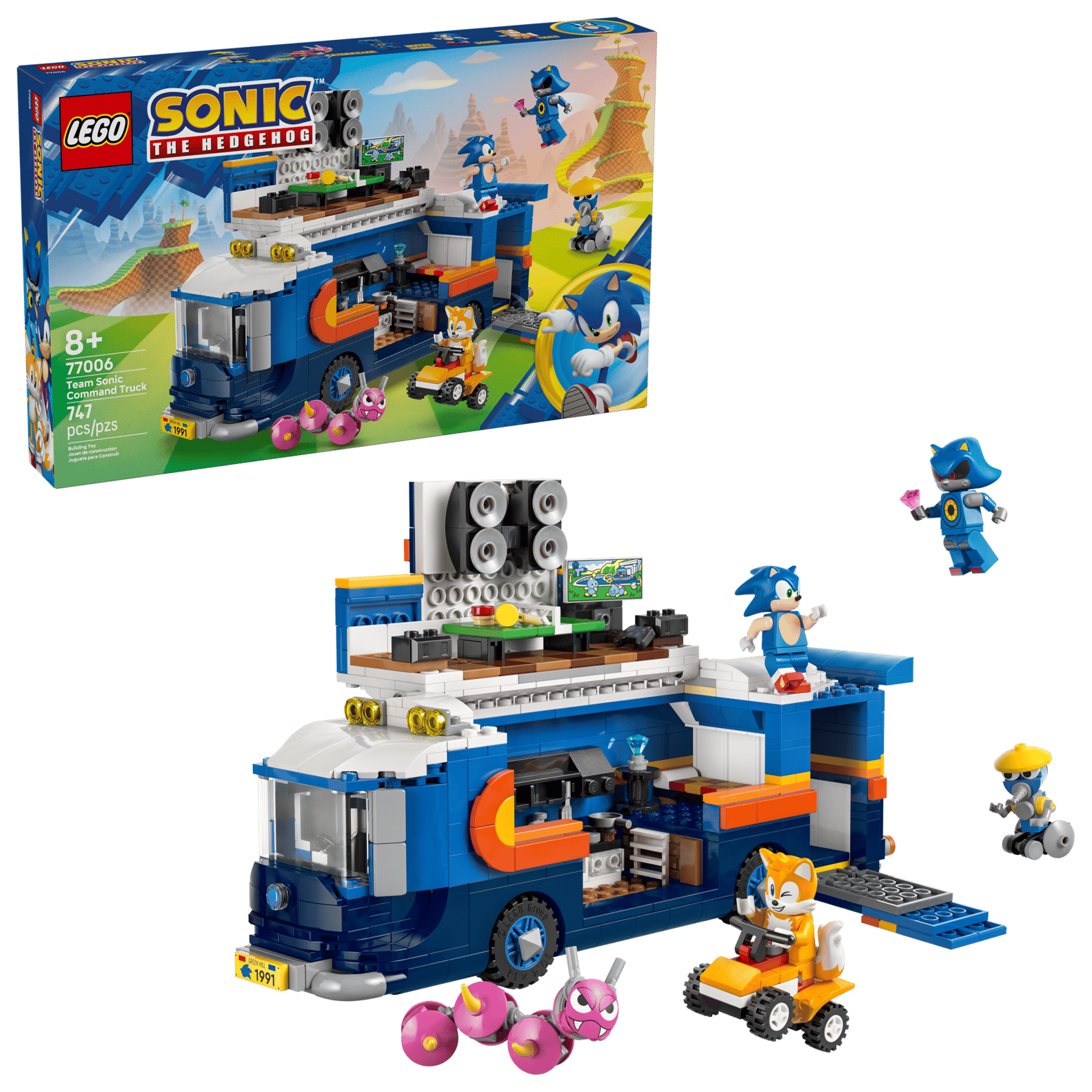 LEGO SONIC THE HEDGEHOG - TEAM SONIC COMMAND TRUCK OR £60 CASH 💙