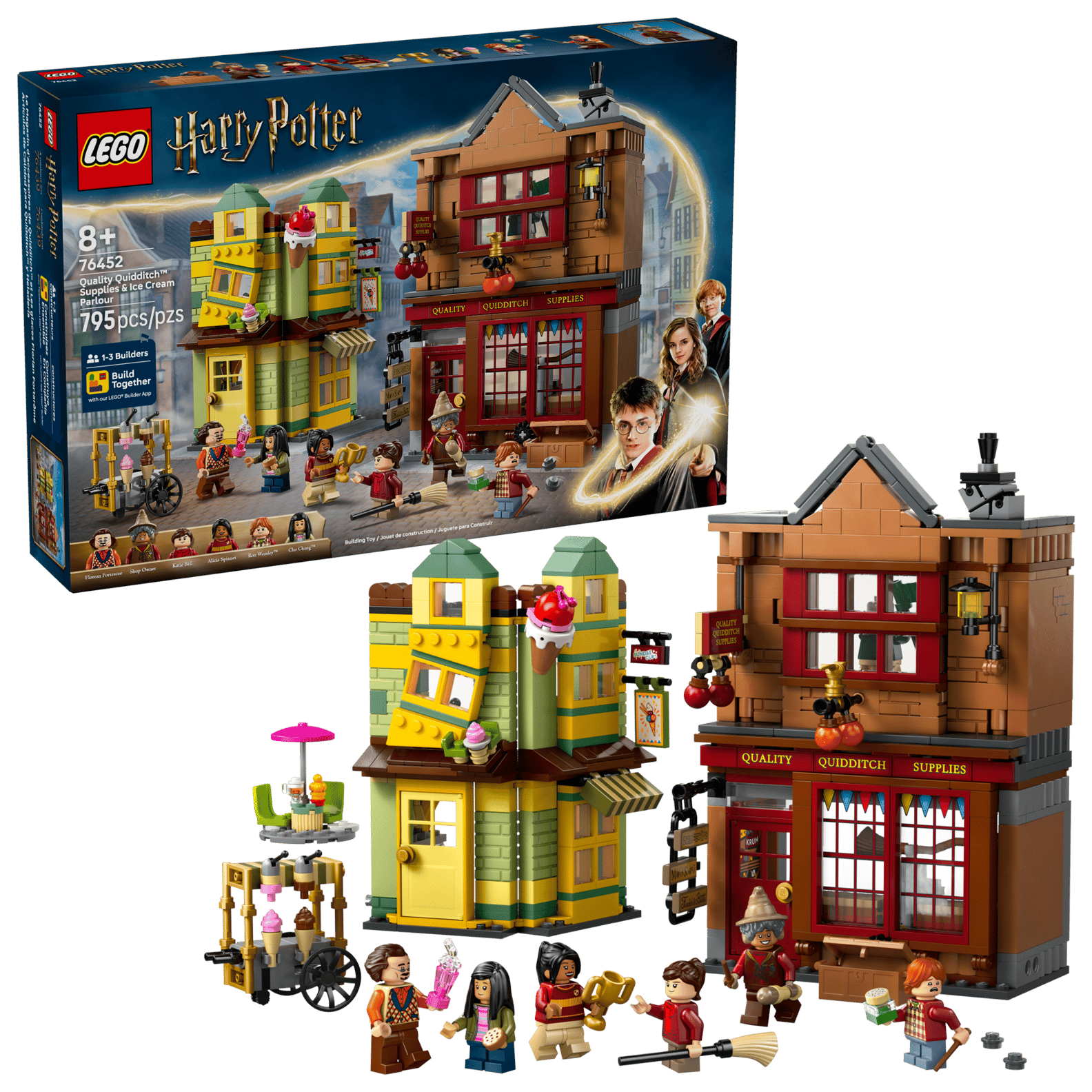 LEGO HARRY POTTER - QUALITY QUIDDITCH SUPPLIES & ICE CREAM PARLOUR OR £90 CASH 🍦