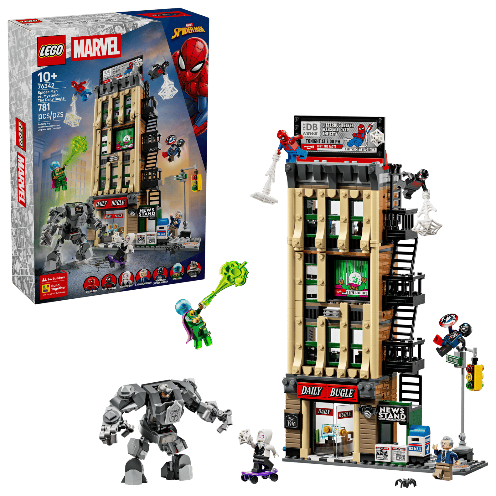LEGO MARVEL - SPIDER-MAN VS MYSTERIO: THE DAILY BUGLE OR £100 CASH 🕷️