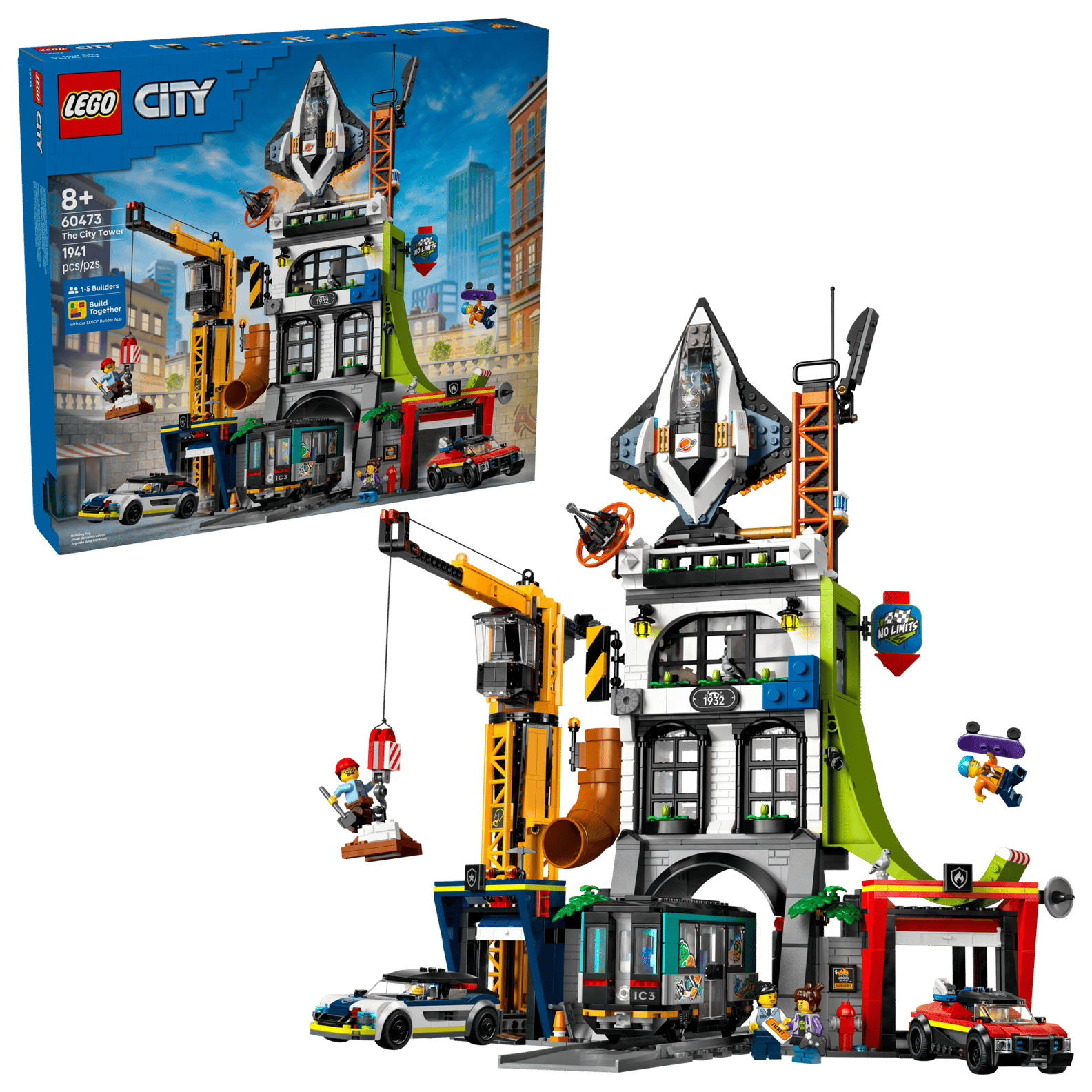 LEGO CITY - THE CITY TOWER OR £180 CASH 🗼