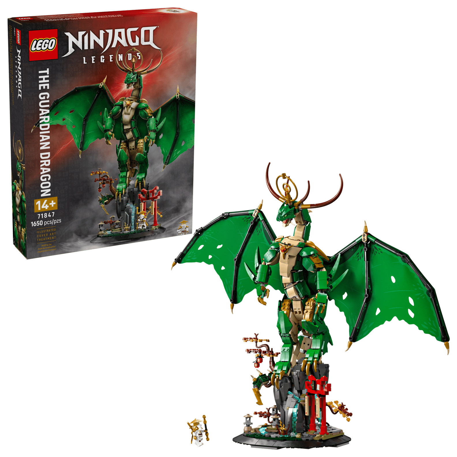 LEGO NINJAGO - THE GUARDIAN DRAGON OR £140 CASH 🐲