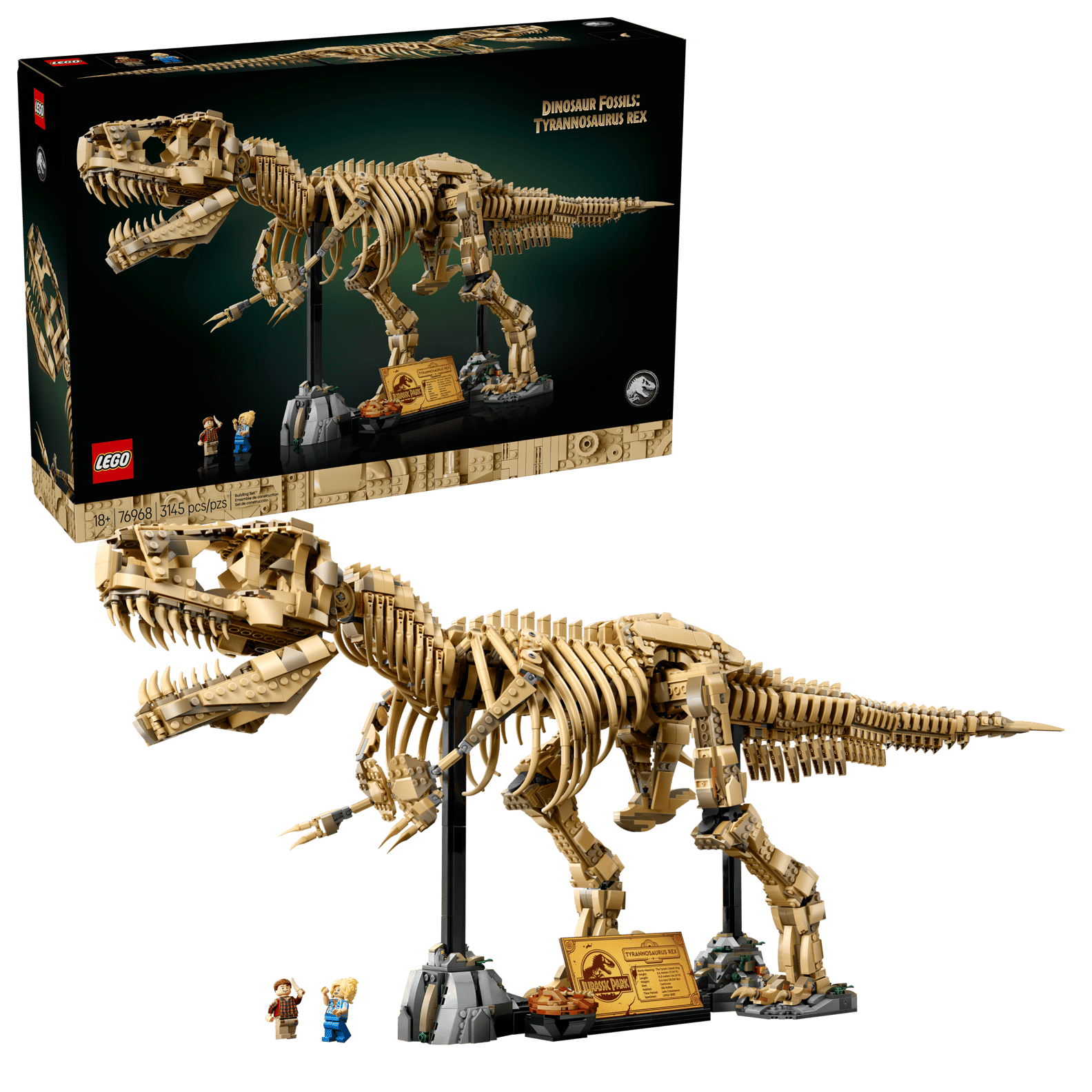 LEGO JURASSIC WORLD - DINOSAUR FOSSILS: TYRANNOSAURUS REX OR £220 CASH 🦖