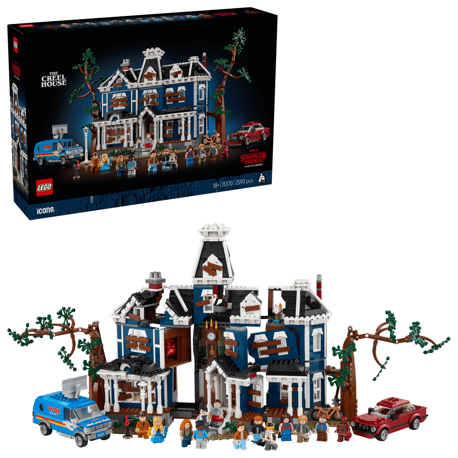 LEGO STRANGER THINGS - THE CREEL HOUSE OR £250 CASH 👻