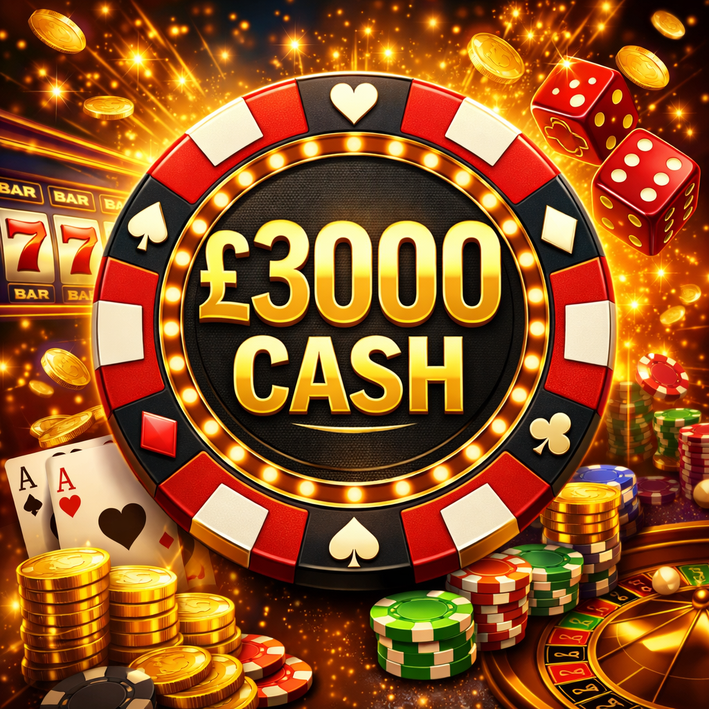 💸 YOU’VE LANDED A MASSIVE £3000 CASH!