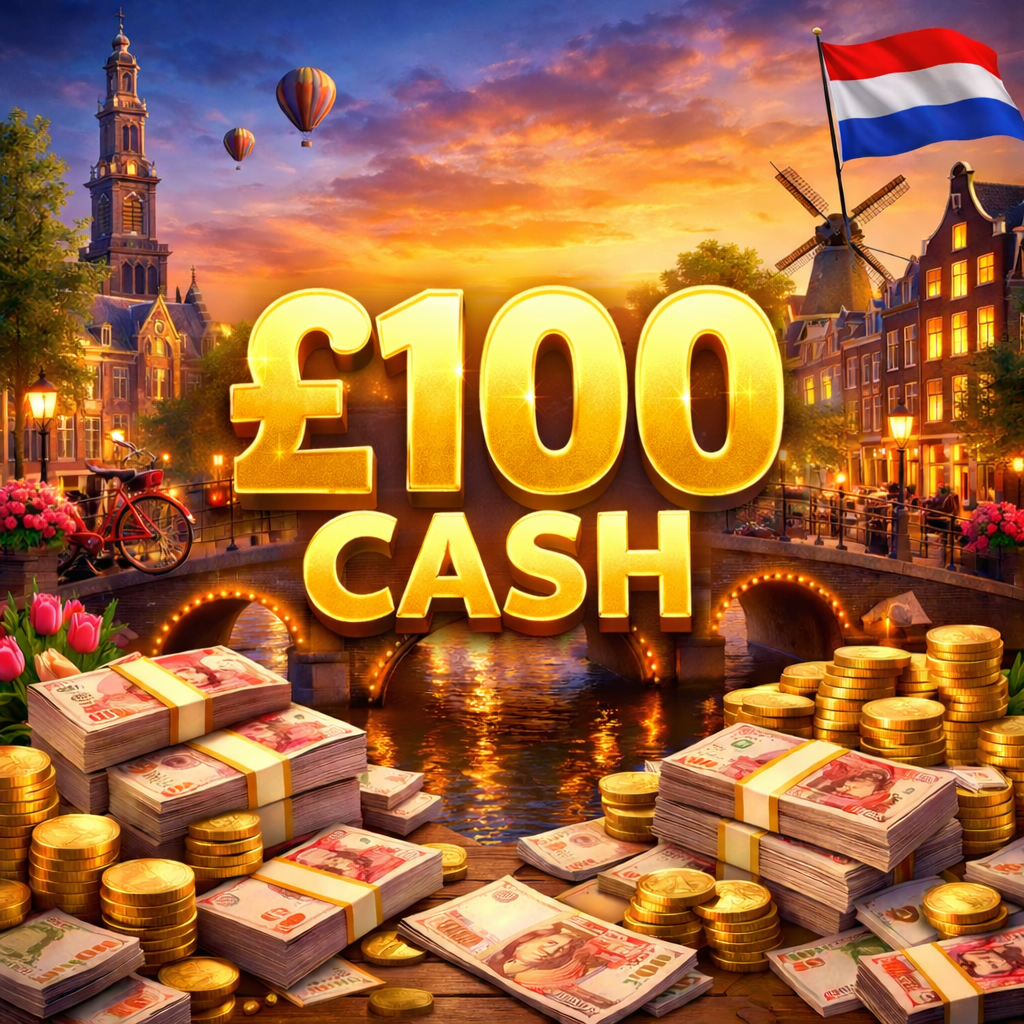 £100 CASH 🥳