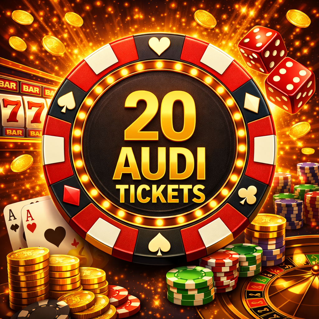 👀 MORE CHANCES TO DRIVE IT HOME - 20 AUDI TICKETS!