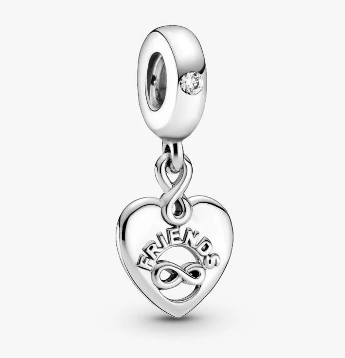 PANDORA FRIENDS FOREVER HEART DANGLE CHARM OR £25 CASH ✨