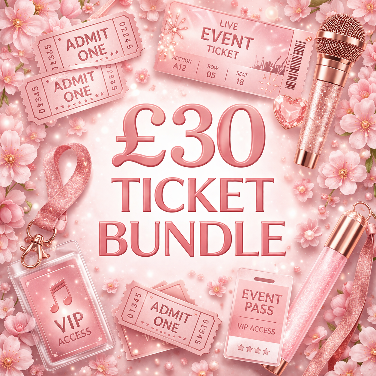 £30 TICKET BUNDLE ACROSS NON INSTANT WIN COMPS 🥳