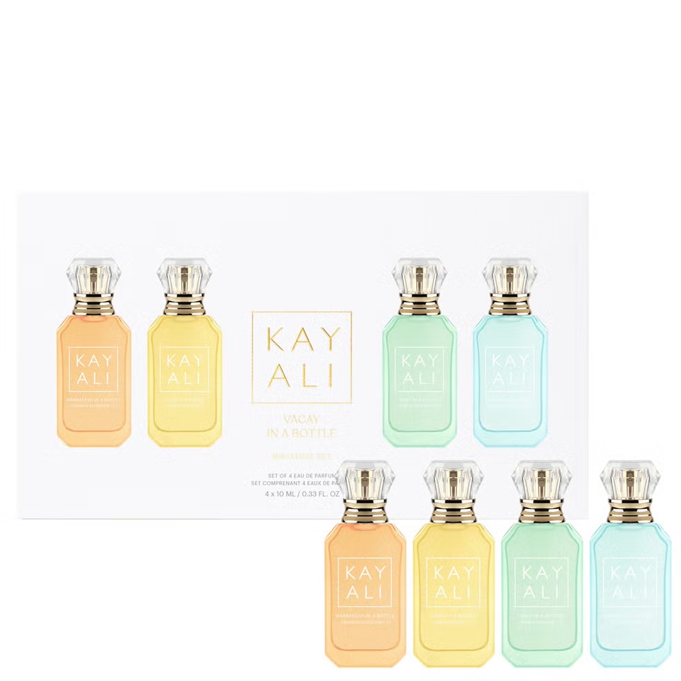 KAYALI VACAY IN A BOTTLE MINIATURE SET OR £90 CASH ✨