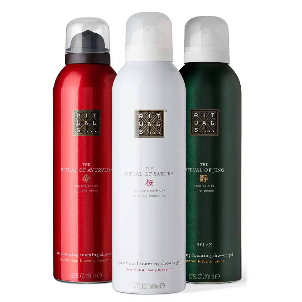 RITUALS SHOWER FOAM TRIO OR £30 CASH 🚿