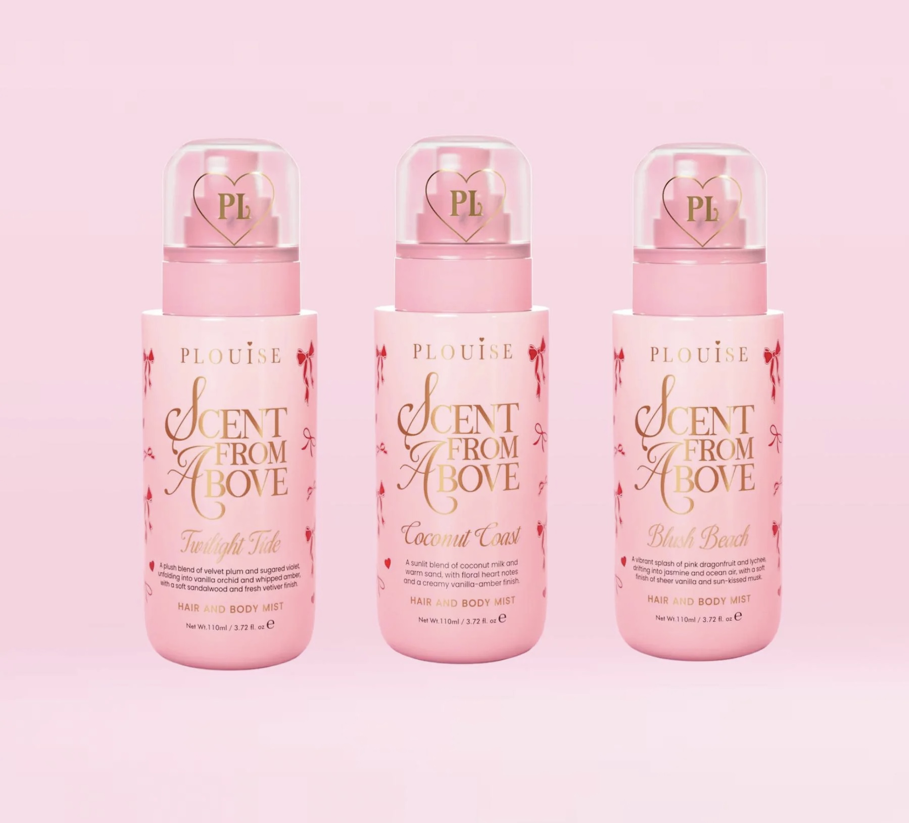 PLOUISE SCENT FROM ABOVE HAIR & BODY MIST TRIO TRIO OR £25 CASH 🎀