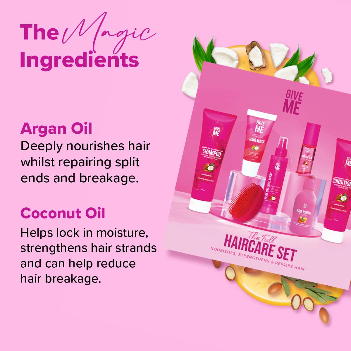 GIVE ME COSMETICS THE FULL HAIRCARE SET OR £25 CASH 💆🏼‍♀️